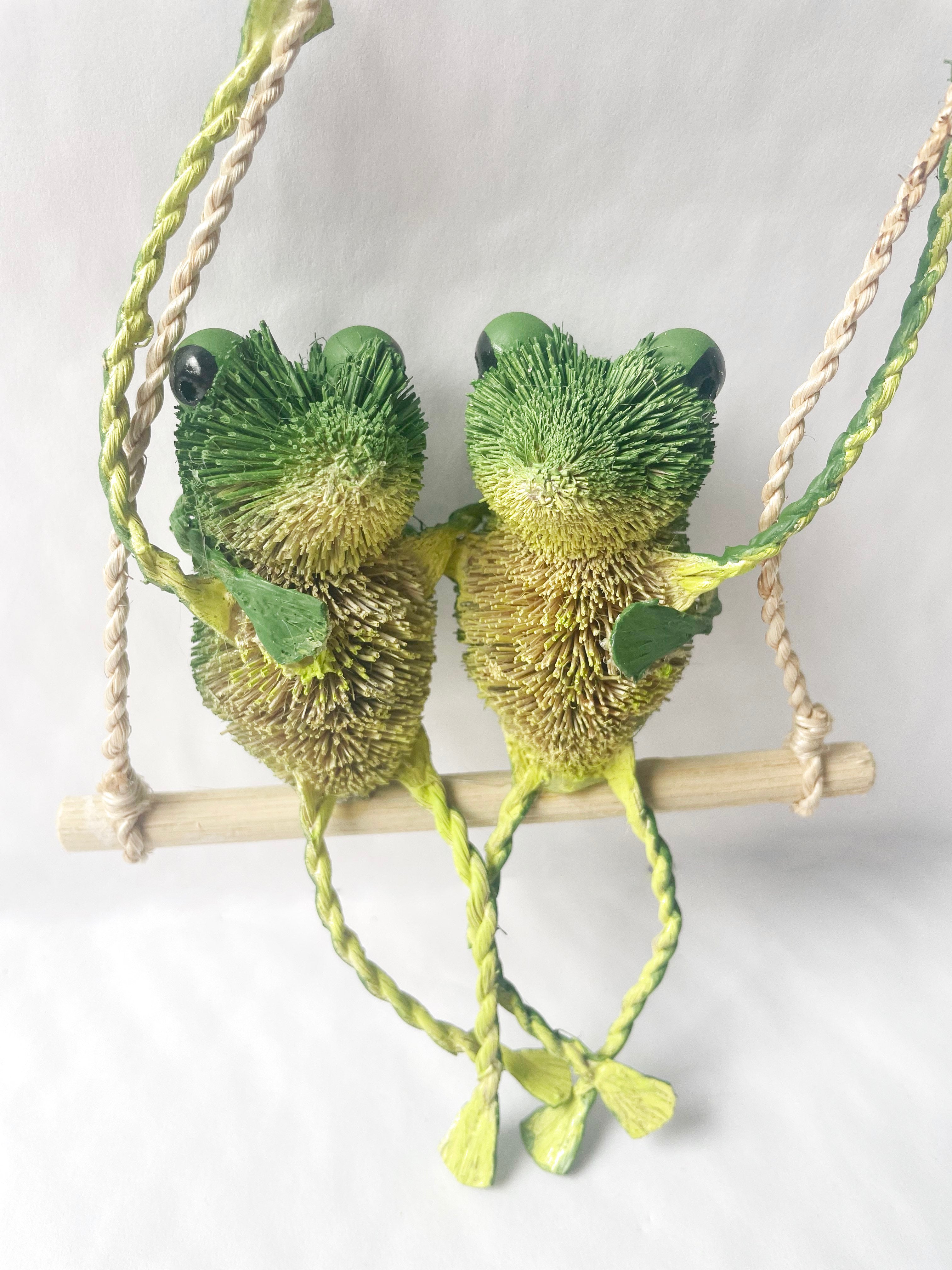 frog hanging ornament