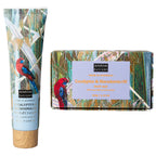 eucalyptus macadamia cream and soap gift set