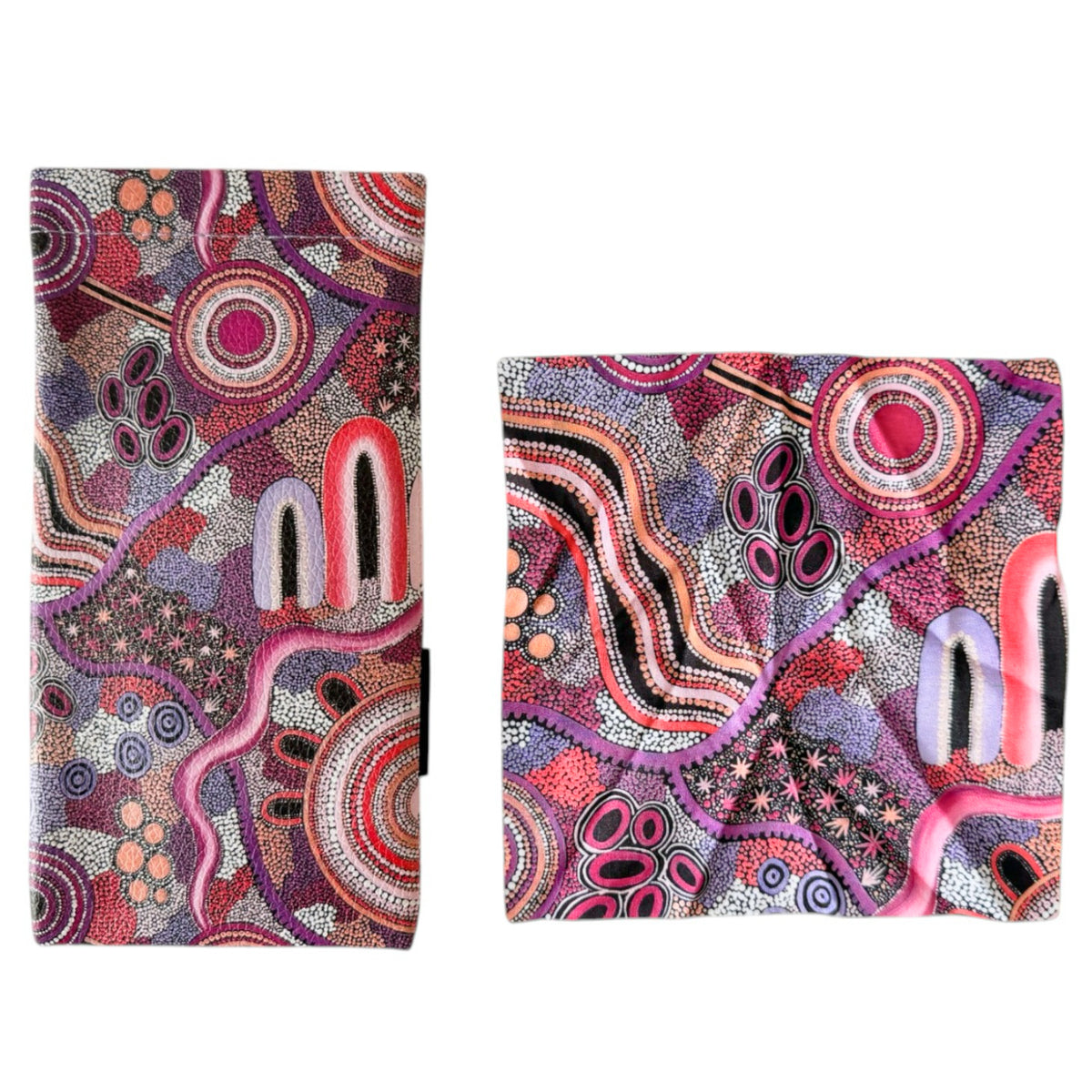 aboriginal glasses case & lens cloth
