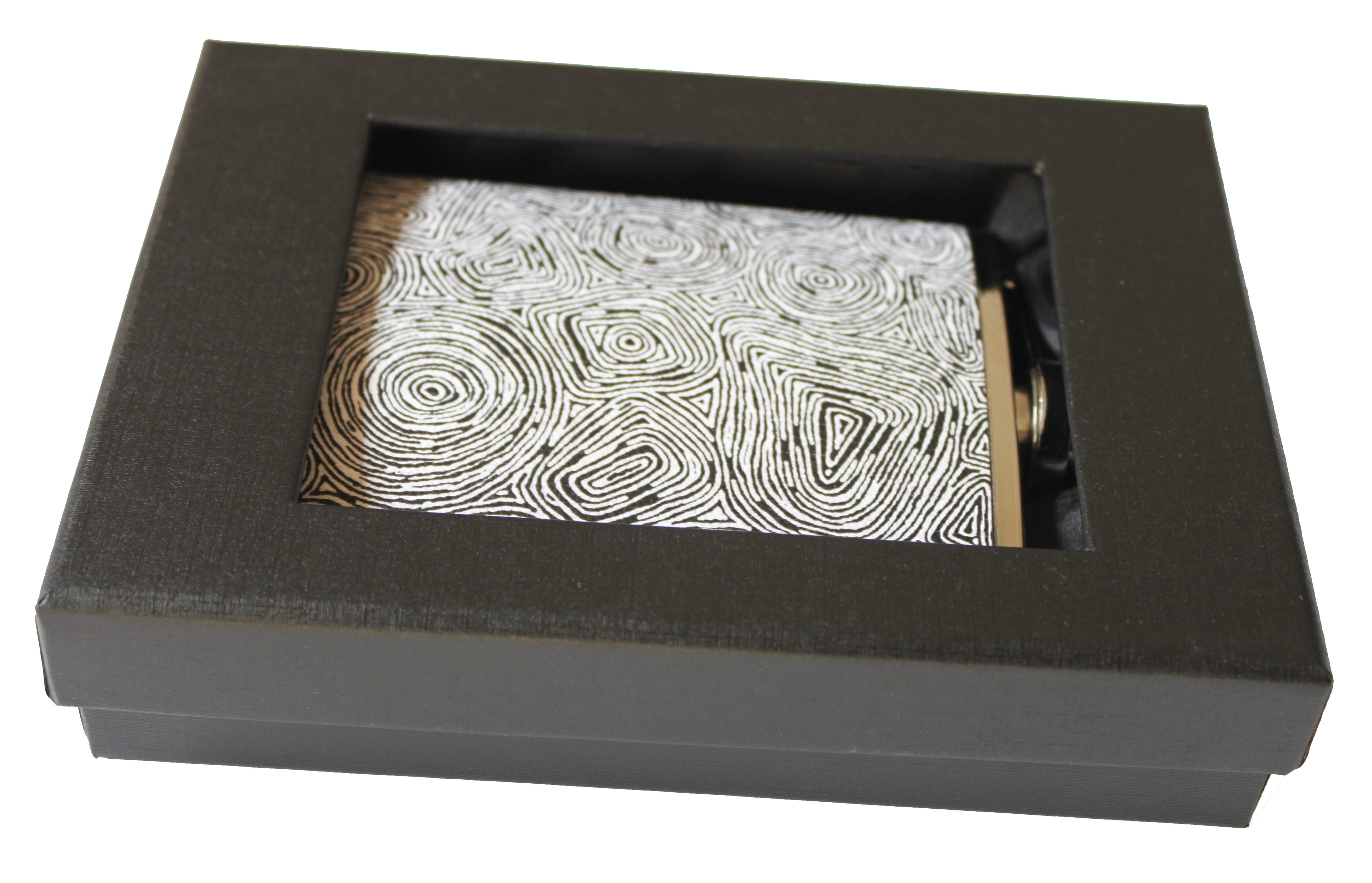 aboriginal hip flask