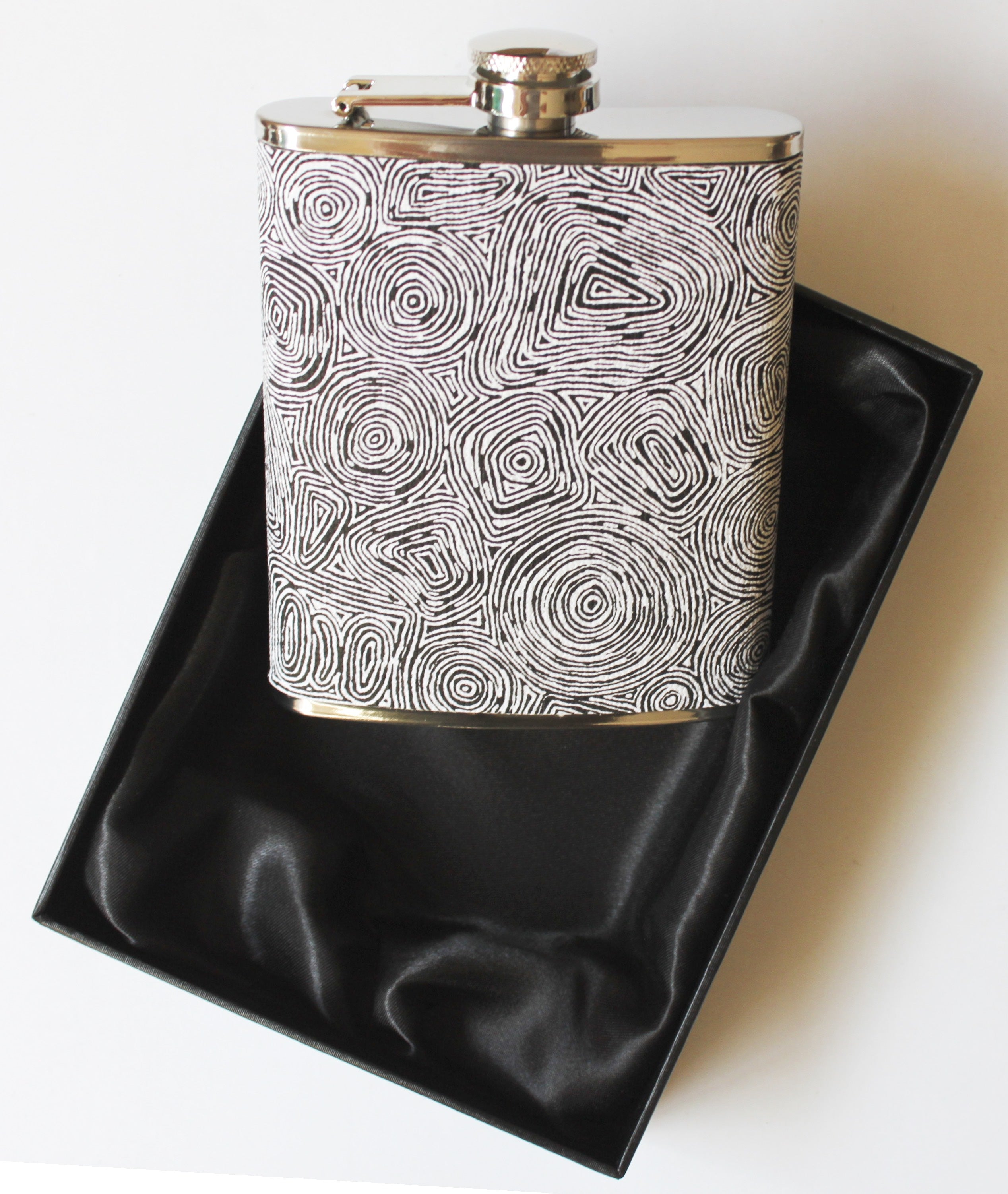 aboriginal hip flask