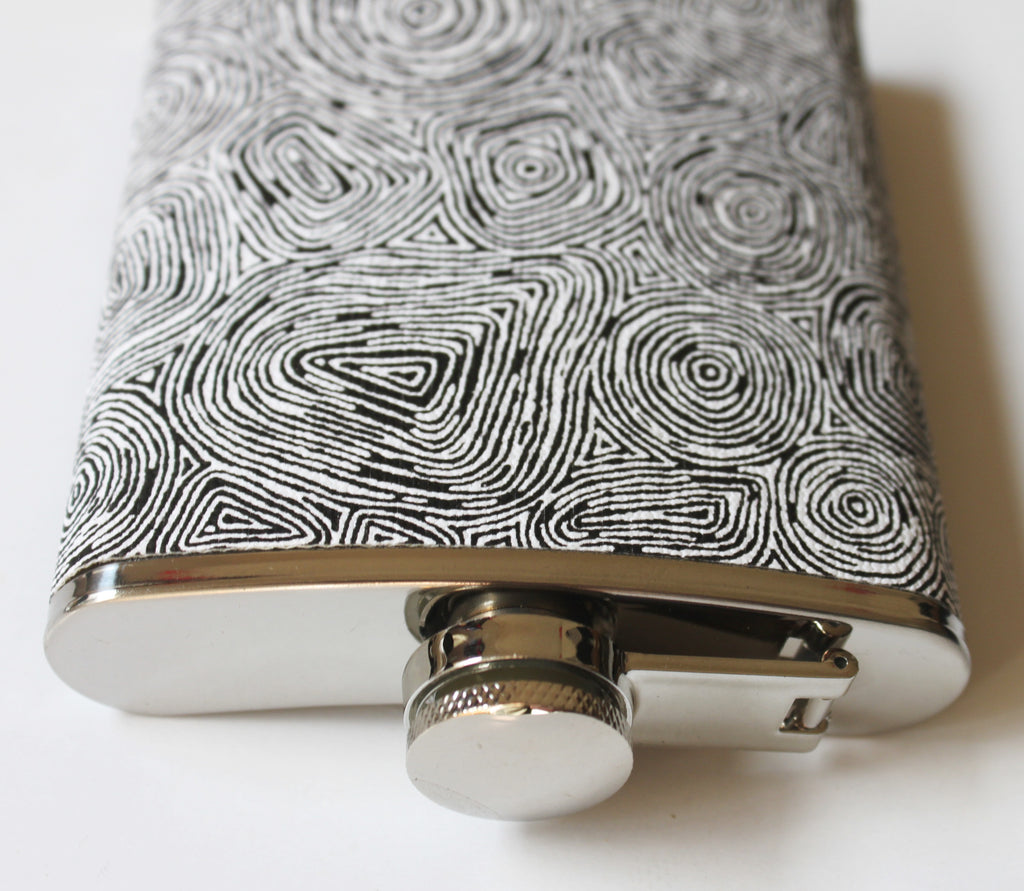 aboriginal hip flask
