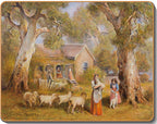 australian placemats coasters