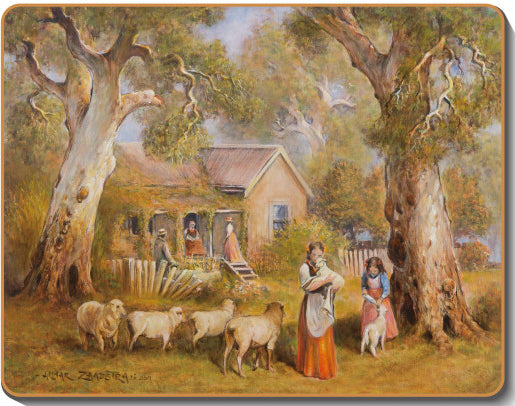 australian placemats coasters