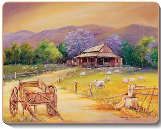 australian placemats coasters