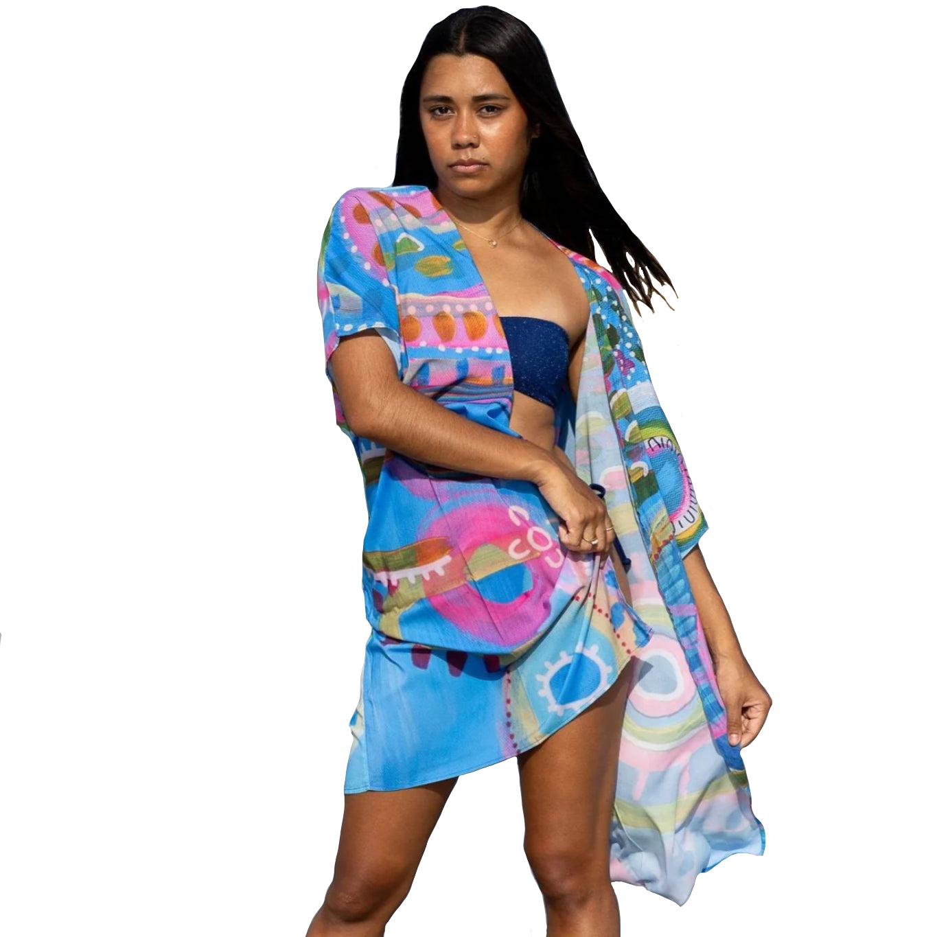 aboriginal kaftan shawl