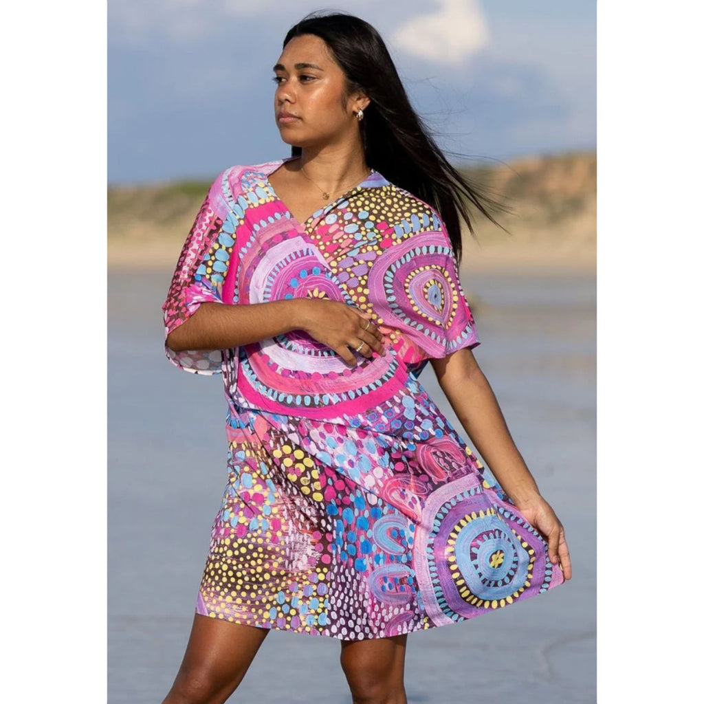 aboriginal kaftan shawl