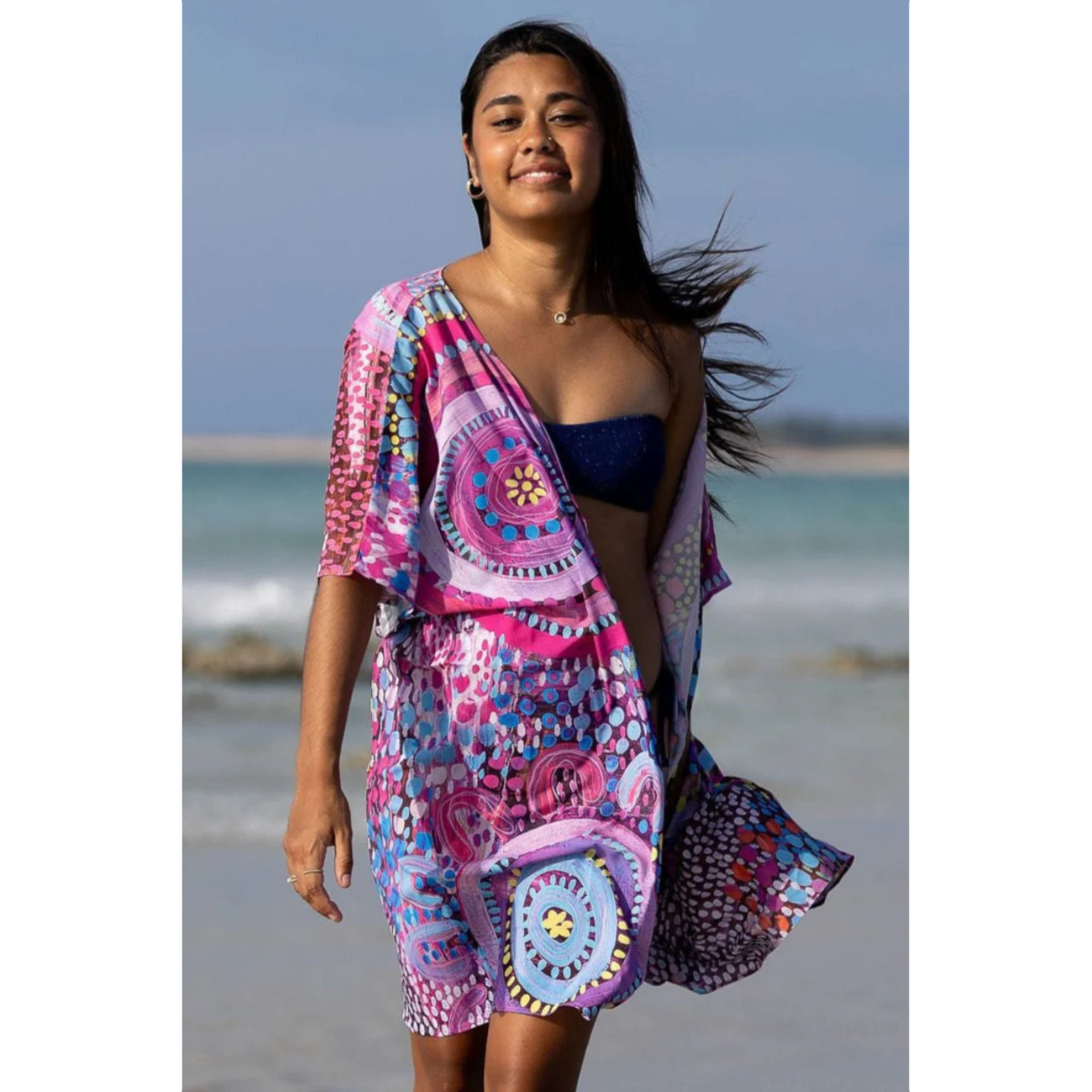 aboriginal kaftan shawl