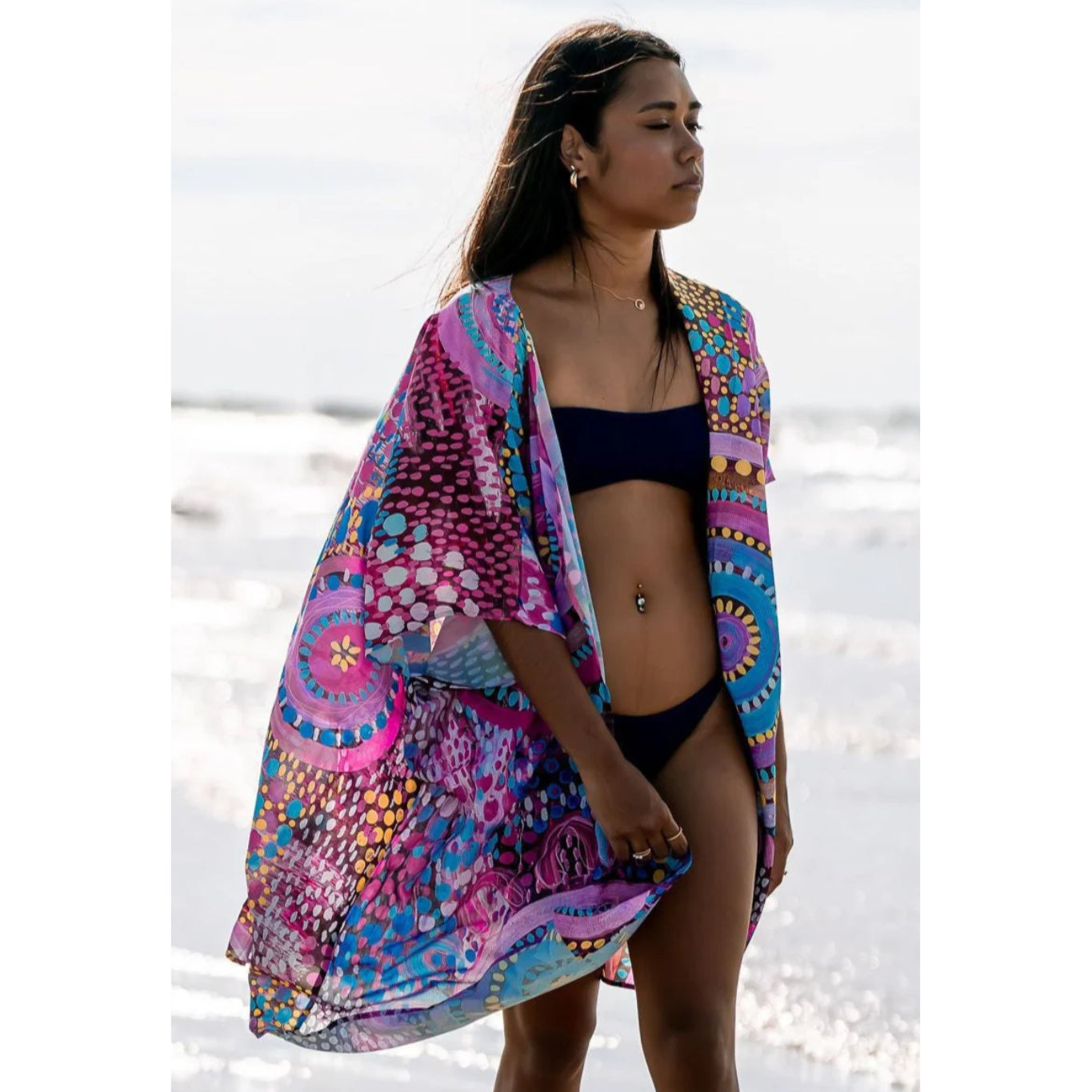 aboriginal kaftan shawl