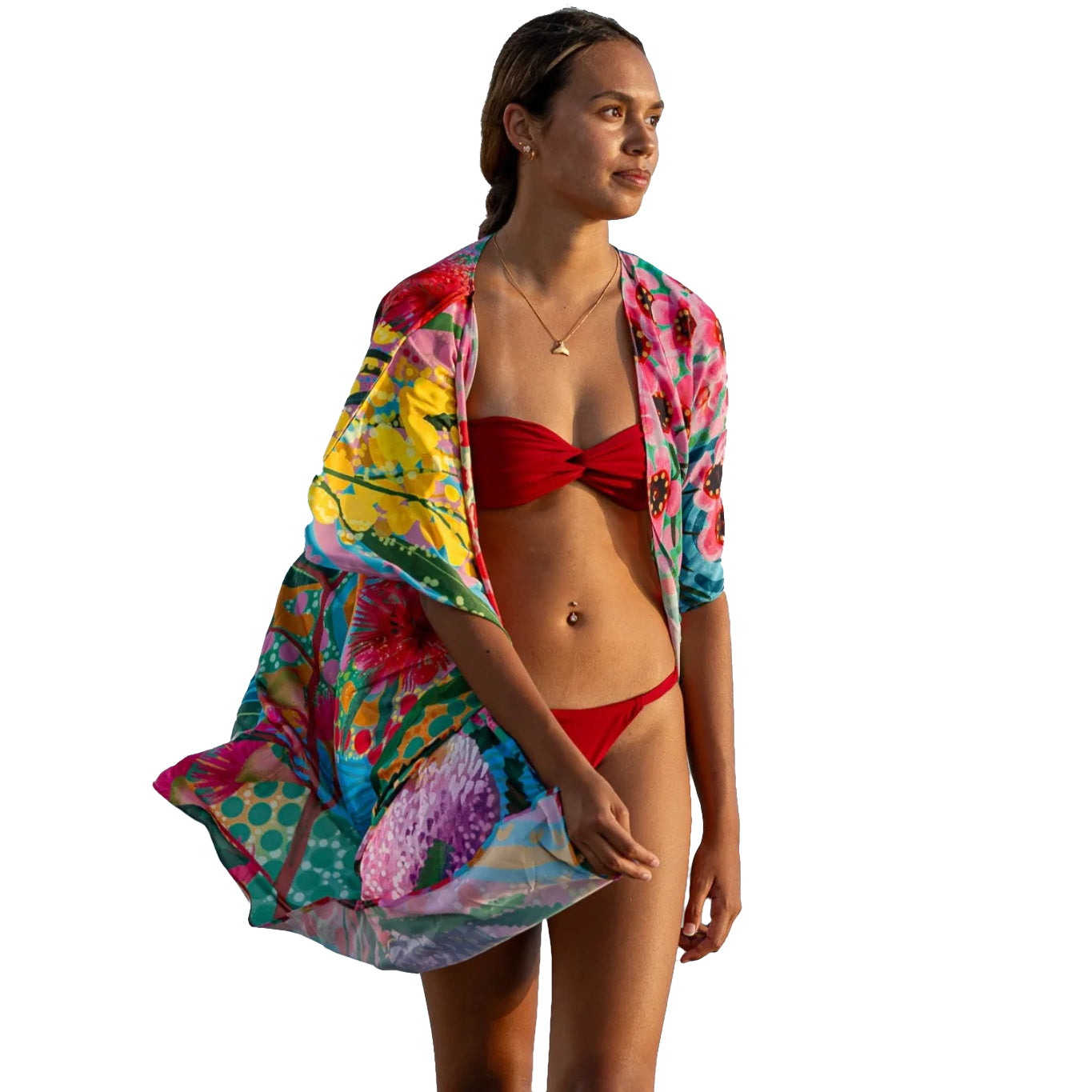 aboriginal kaftan shawl