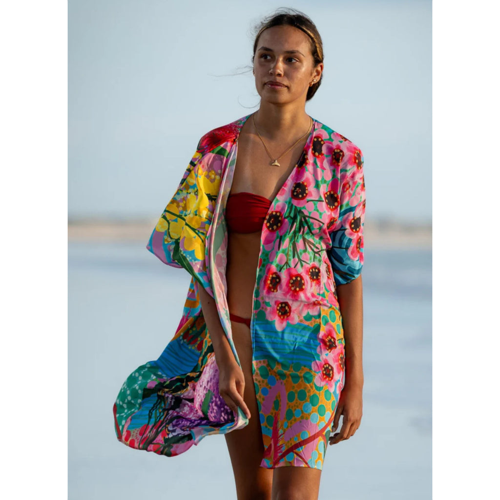 aboriginal kaftan shawl
