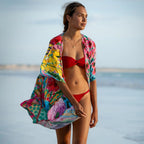 aboriginal kaftan shawl