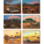 australian placemats coasters