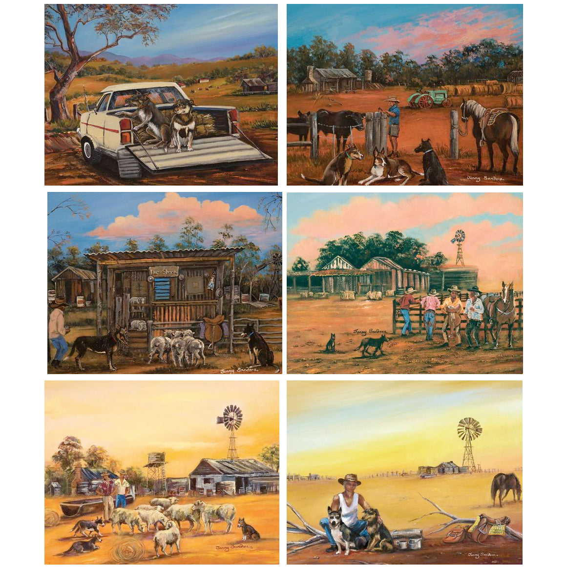 australian placemats coasters