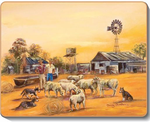 australian placemats coasters