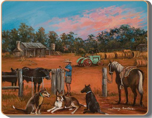australian placemats coasters