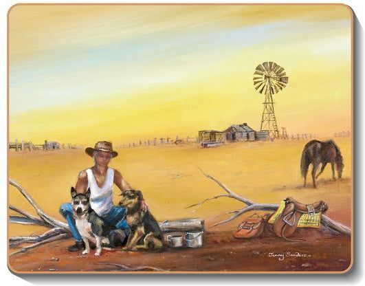 australian placemats coasters