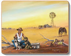 australian placemats coasters