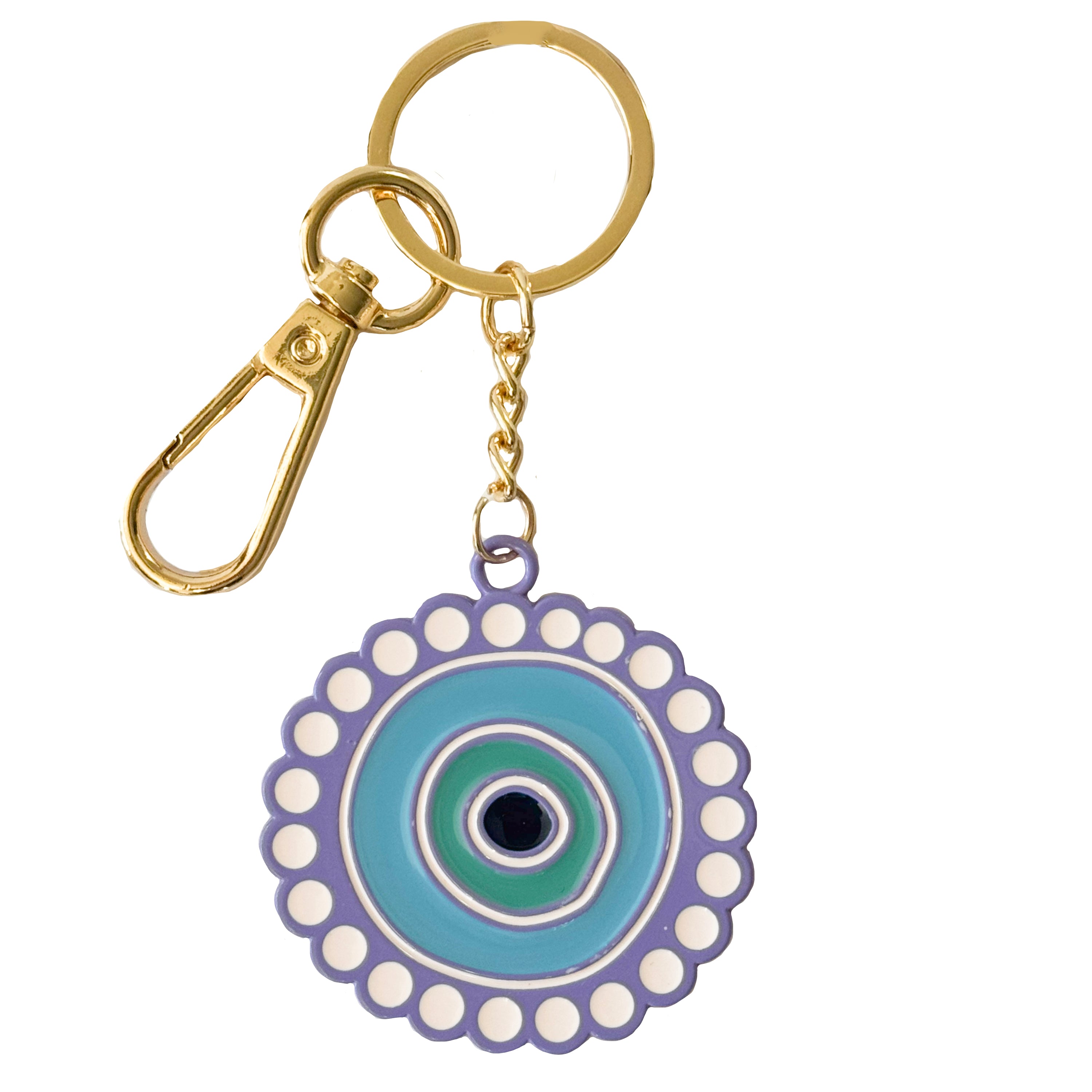 KEYRING, KEYCHAIN - ABORIGINAL ART - THRIVING TOGETHER - AUSTRALIA, INDIGENOUS, SOUVENIR, GIFT