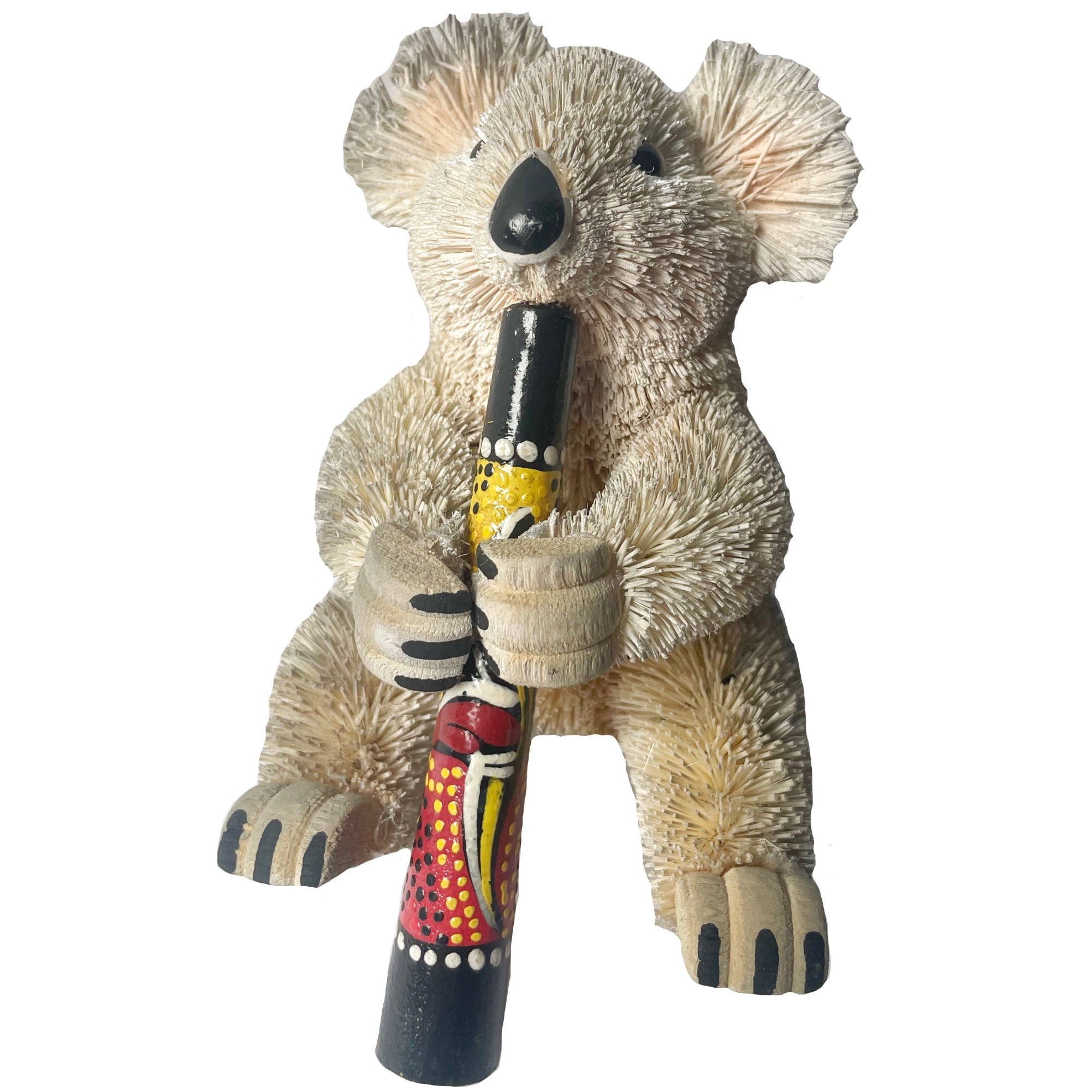 koala with didgeridoo figurine