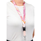 LANYARD & ID CARD HOLDER - ABORIGINAL ART - A BRIGHT FUTURE - AUSTRALIA, INDIGENOUS, SOUVENIR, GIFT