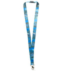 LANYARD - ABORIGINAL ART - BUSH TUCKER GATHERING - AUSTRALIA, INDIGENOUS, SOUVENIR, GIFT