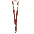 LANYARD - ABORIGINAL ART - BUSH TUCKER TAN - AUSTRALIA, INDIGENOUS, SOUVENIR, GIFT