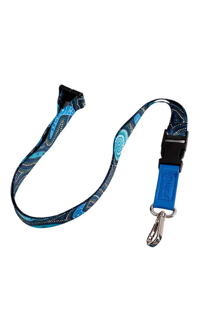 LANYARD - ABORIGINAL ART - DEADLY DADS - AUSTRALIA, INDIGENOUS, SOUVENIR, GIFT