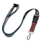 LANYARD & RETRACTABLE ID CARD HOLDER, CLIP - ABORIGINAL ART - FAMILY - AUSTRALIA, INDIGENOUS, SOUVENIR, GIFT