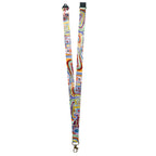 LANYARD - ABORIGINAL ART - FELICITY ROBERTSON - AUSTRALIA, INDIGENOUS, SOUVENIR, GIFT
