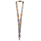 LANYARD - ABORIGINAL ART - FELICITY ROBERTSON - AUSTRALIA, INDIGENOUS, SOUVENIR, GIFT