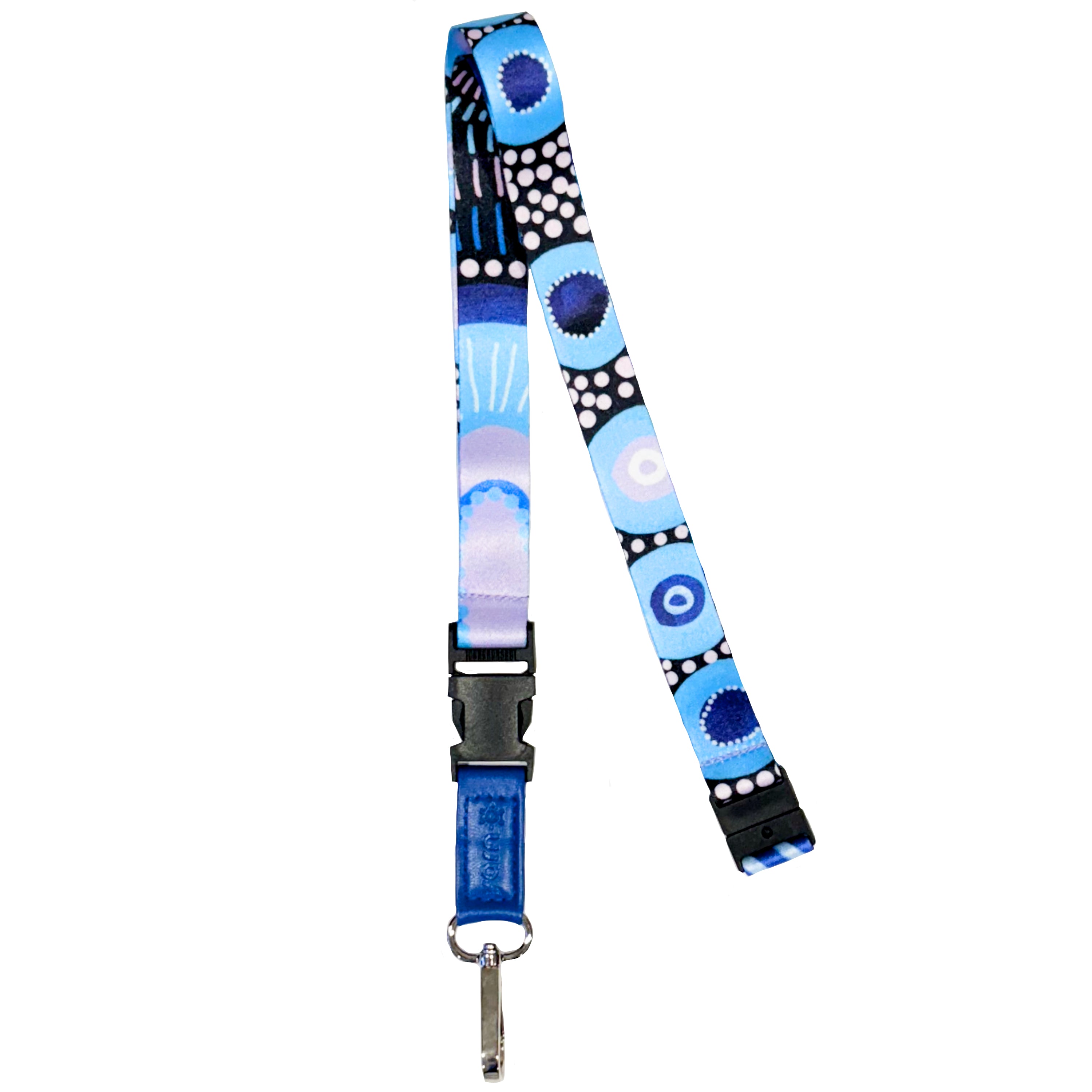 LANYARD - ABORIGINAL ART - FUTURE DREAMING - AUSTRALIA, INDIGENOUS, SOUVENIR, GIFT