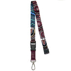 LANYARD - ABORIGINAL ART - HEAL OUR NURA - AUSTRALIA, INDIGENOUS, SOUVENIR, GIFT
