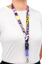 LANYARD & ID CARD HOLDER - ABORIGINAL ART - LEGACY - AUSTRALIA, INDIGENOUS, SOUVENIR, GIFT