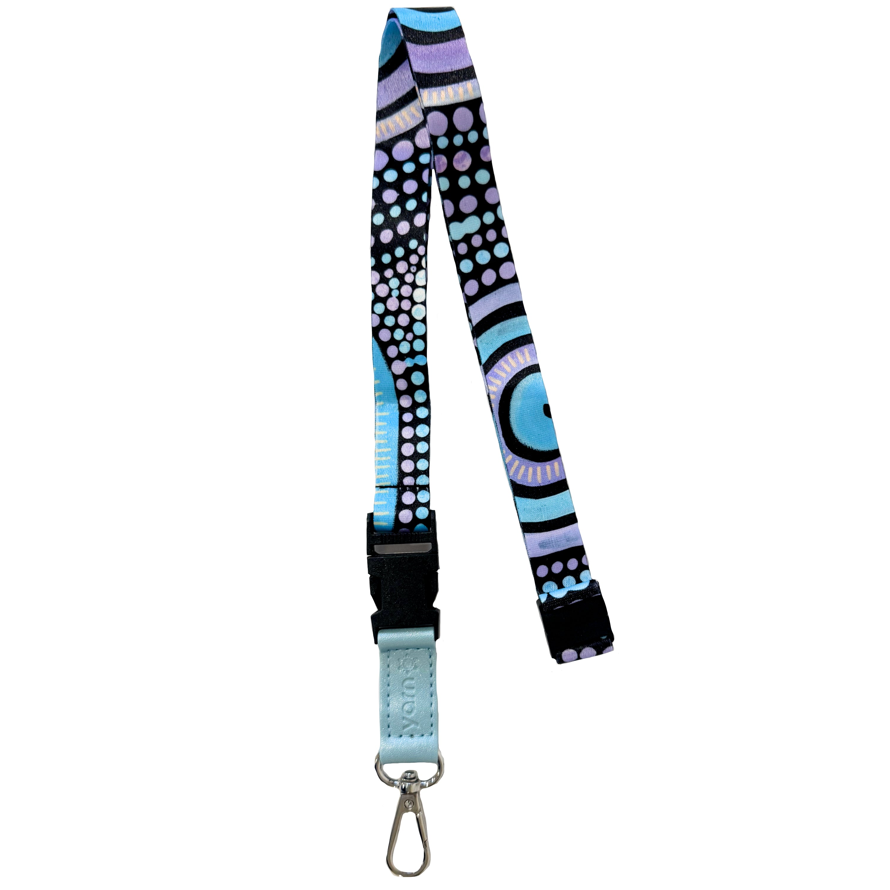 LANYARD & ID CARD HOLDER - ABORIGINAL ART - OUR FUTURE TOGETHER - AUSTRALIA, INDIGENOUS, SOUVENIR, GIFT