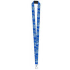 LANYARD - ABORIGINAL ART - SABRINA ROBERTSON, BLUE - AUSTRALIA, INDIGENOUS, SOUVENIR, GIFT