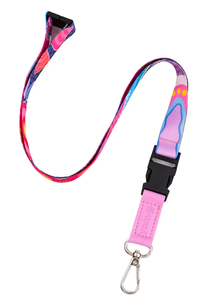 LANYARD - ABORIGINAL ART - THRIVING TOGETHER - AUSTRALIA, INDIGENOUS, SOUVENIR, GIFT