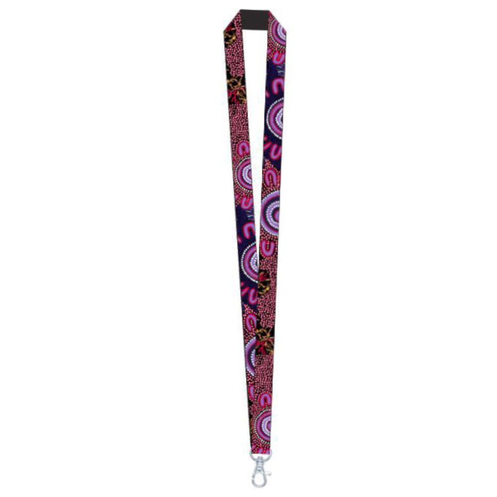LANYARD - ABORIGINAL ART - WOMEN’S BUSINESS - AUSTRALIA, INDIGENOUS, SOUVENIR, GIFT