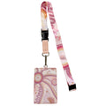 LANYARD & ID CARD HOLDER - ABORIGINAL ART - A BRIGHT FUTURE - AUSTRALIA, INDIGENOUS, SOUVENIR, GIFT