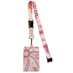LANYARD & ID CARD HOLDER - ABORIGINAL ART - A BRIGHT FUTURE - AUSTRALIA, INDIGENOUS, SOUVENIR, GIFT
