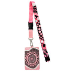LANYARD & ID CARD HOLDER - ABORIGINAL ART - BOOBIE SISTA - AUSTRALIA, INDIGENOUS, SOUVENIR, GIFT