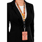 LANYARD & ID CARD HOLDER - ABORIGINAL ART - LEAVING FOOTPRINTS - AUSTRALIA, INDIGENOUS, SOUVENIR, GIFT