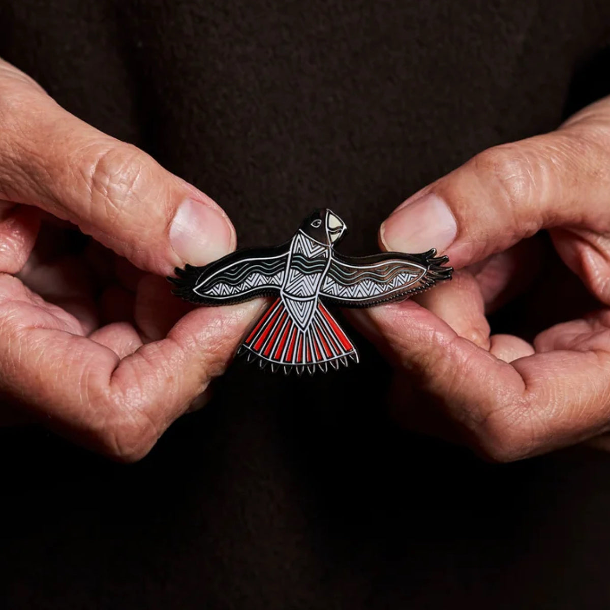 aboriginal lapel pin