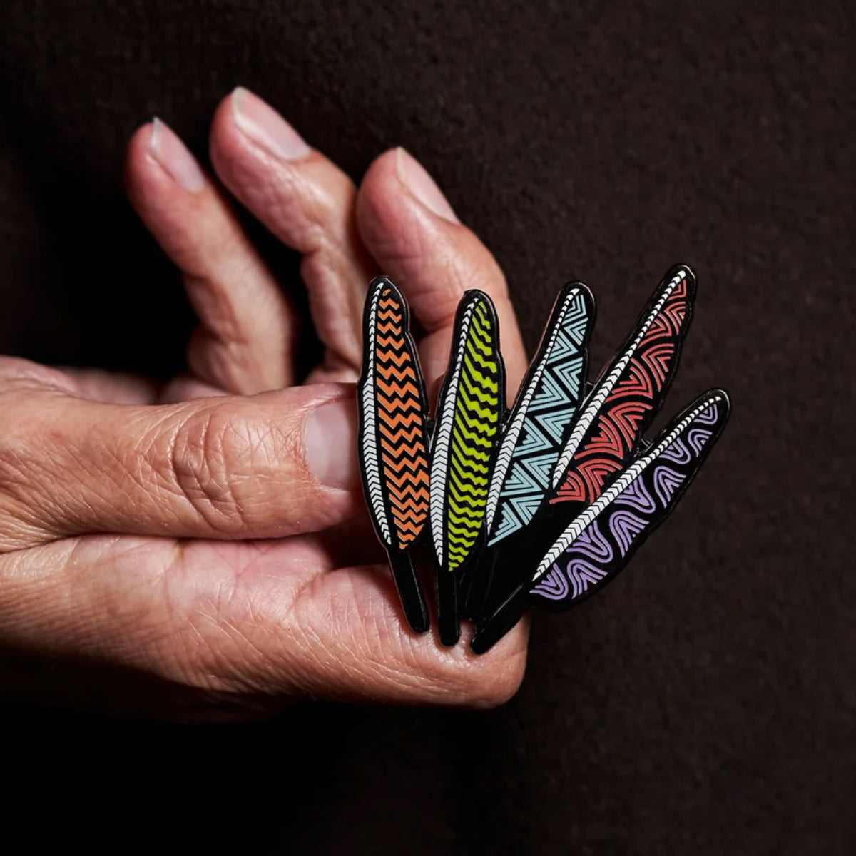 aboriginal lapel pin