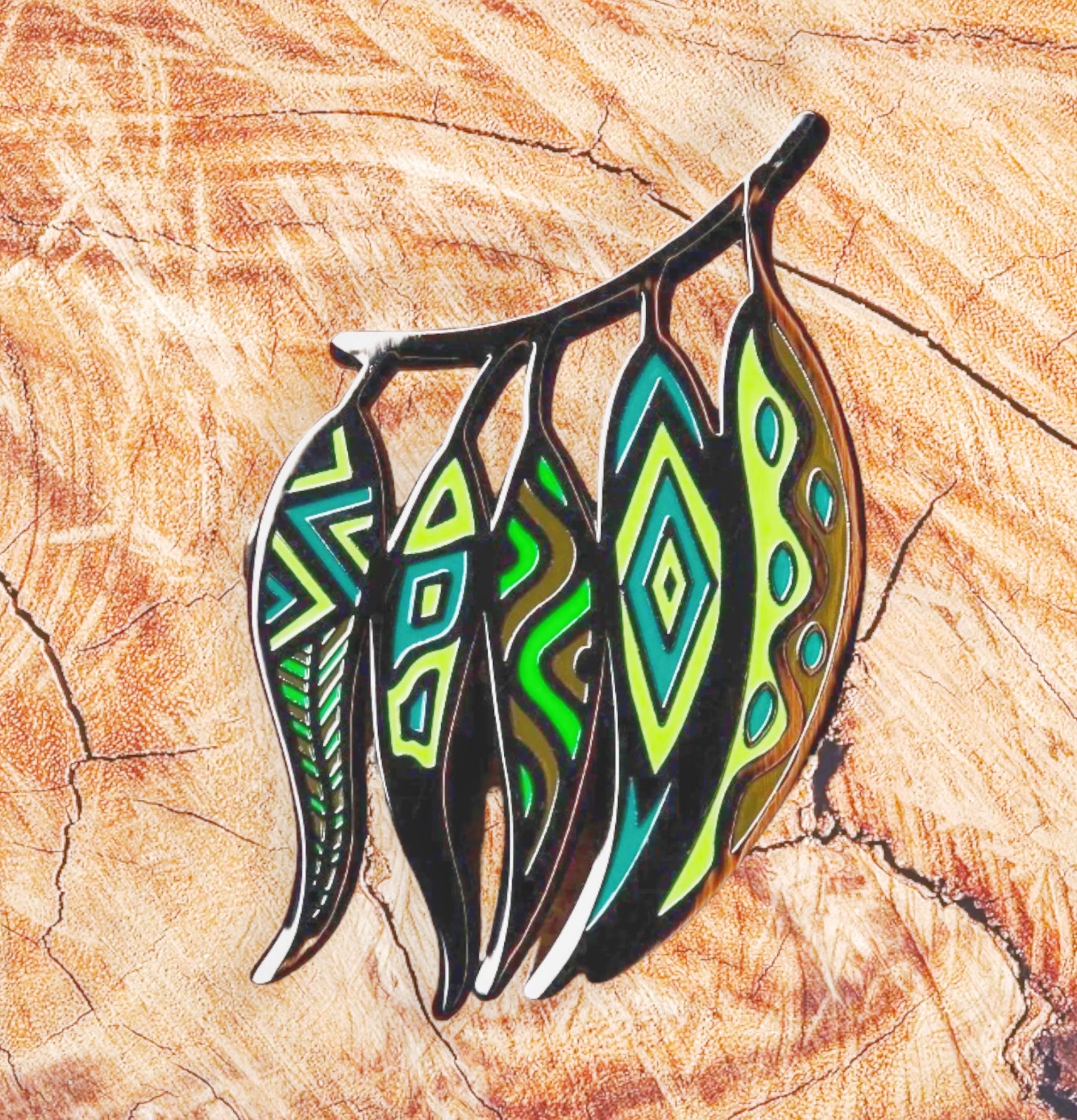 aboriginal lapel pin