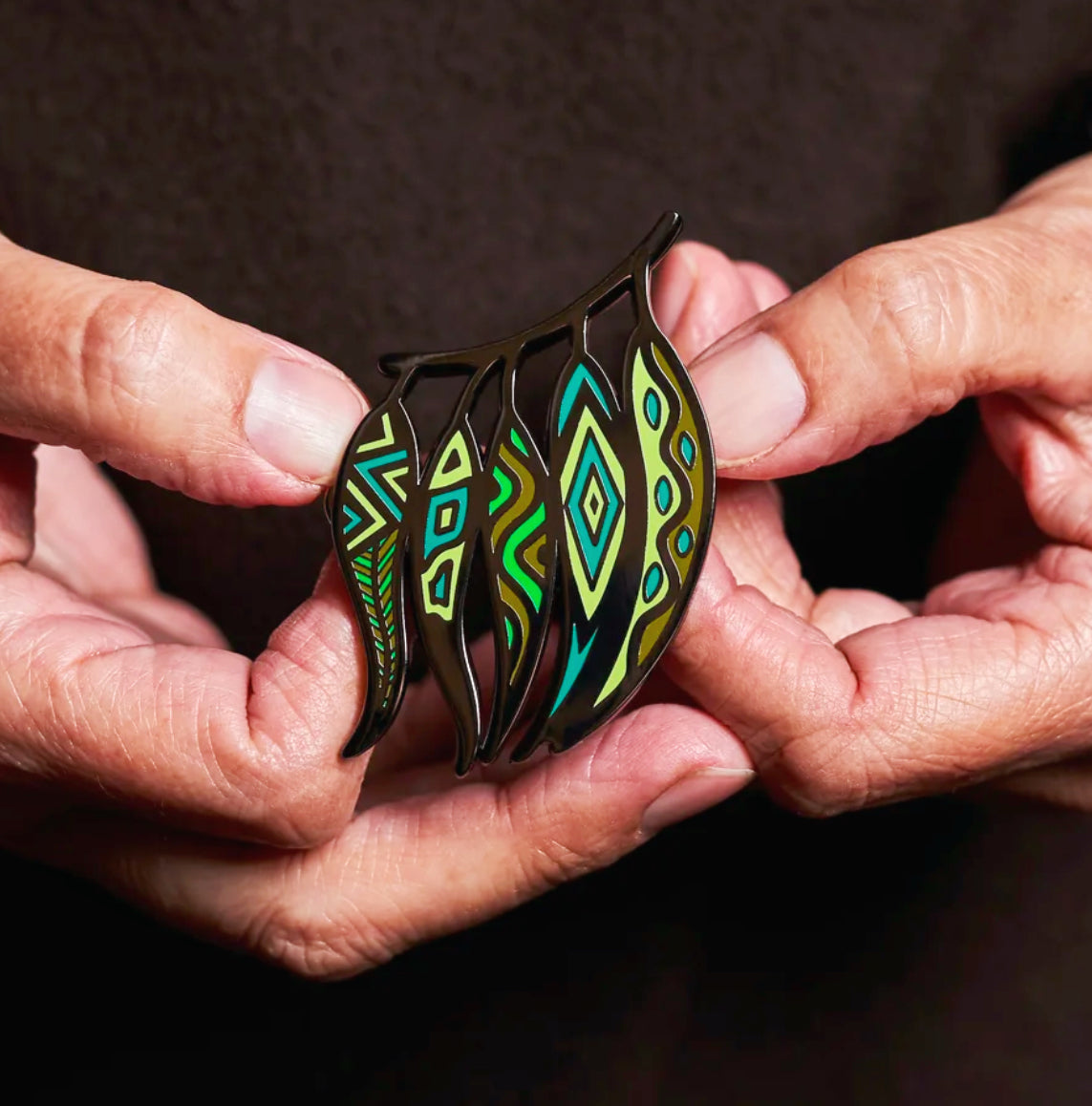 aboriginal lapel pin