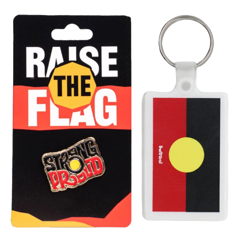 lapel pin and keyring