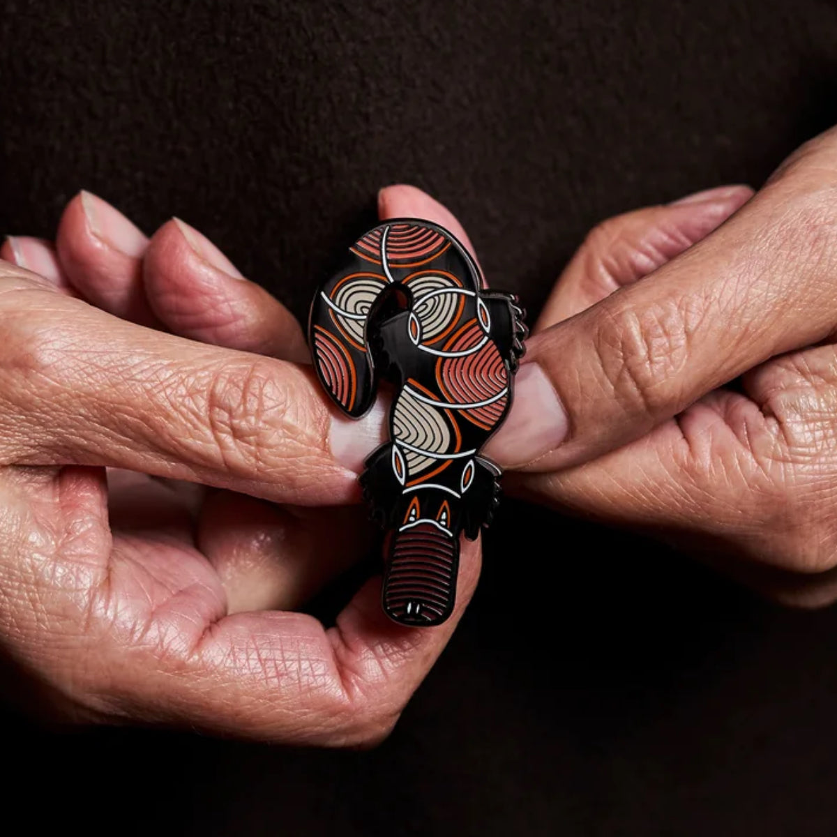 aboriginal lapel pin