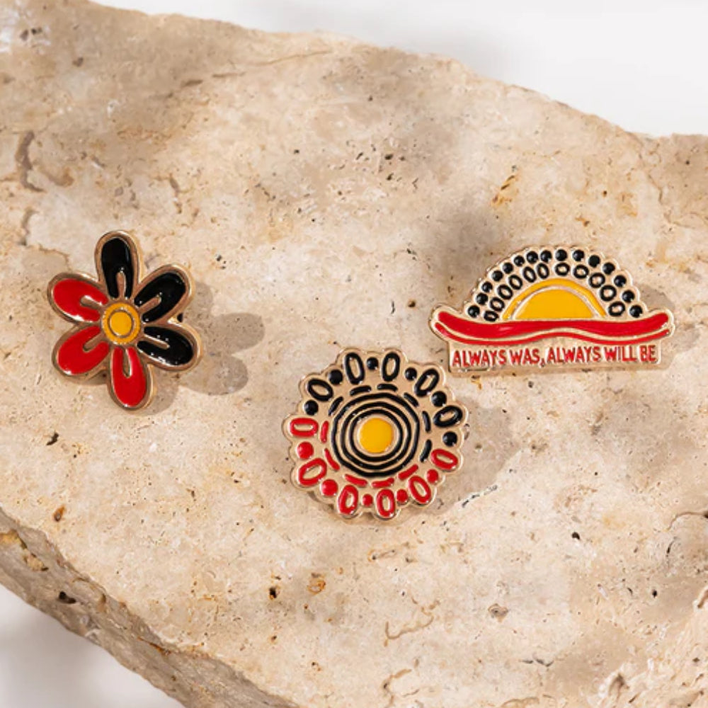 aboriginal lapel pin