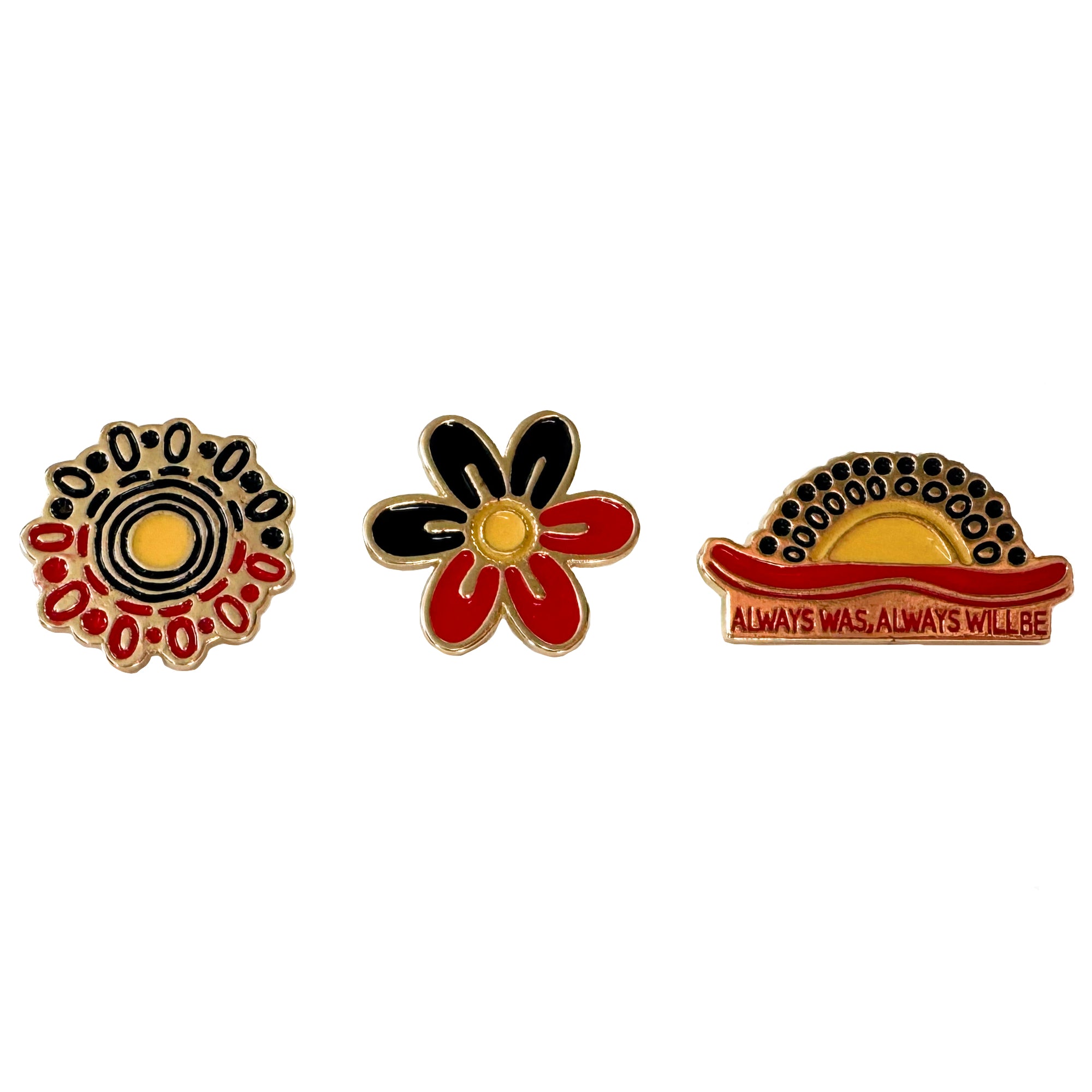 aboriginal lapel pin